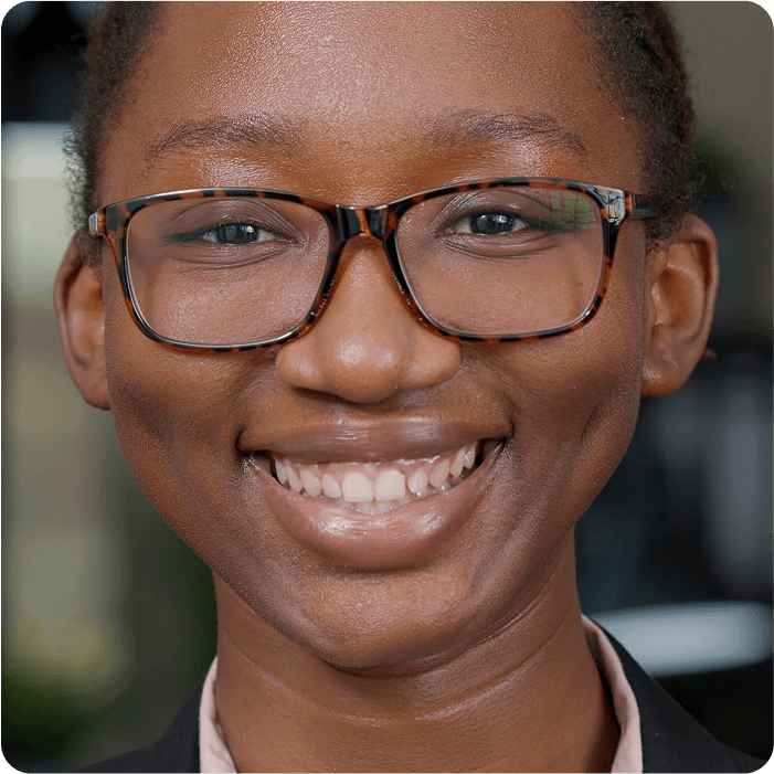 Picture depicting image of a smiling woman